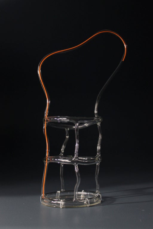 Basket Orange Canaries by Andrea Branzi