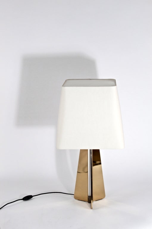 Contemporary Jonathan Nesci Bronze Lamp For Sale