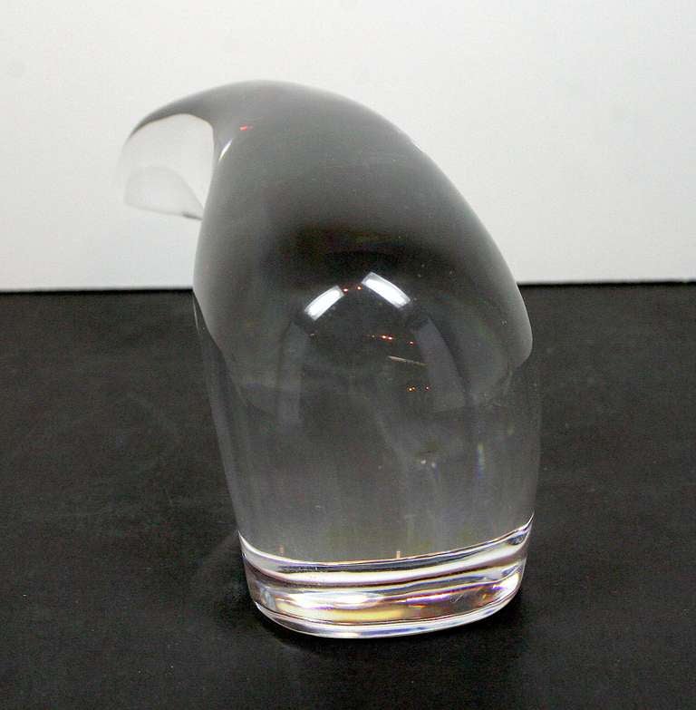 Baccarat Crystal Polar Bear In Excellent Condition In New York, NY