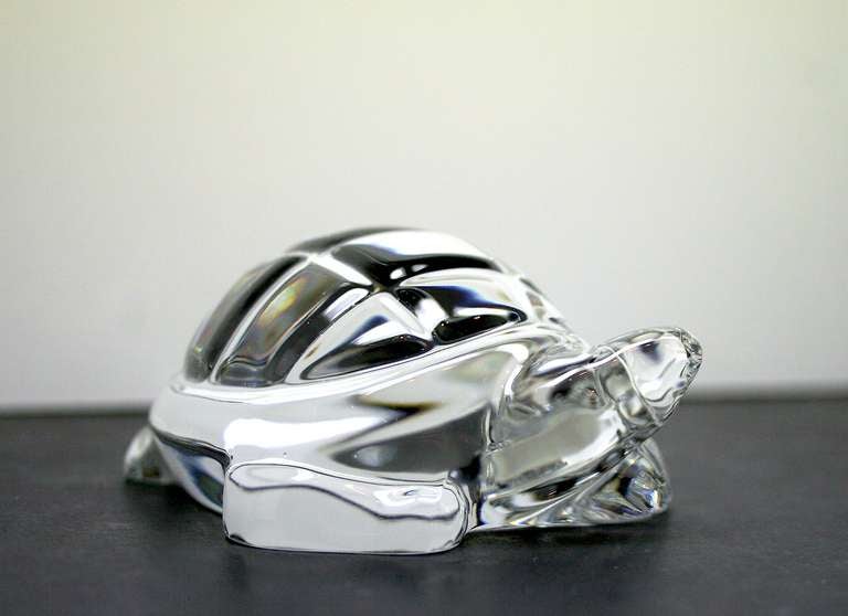 Baccarat Crystal Turtle