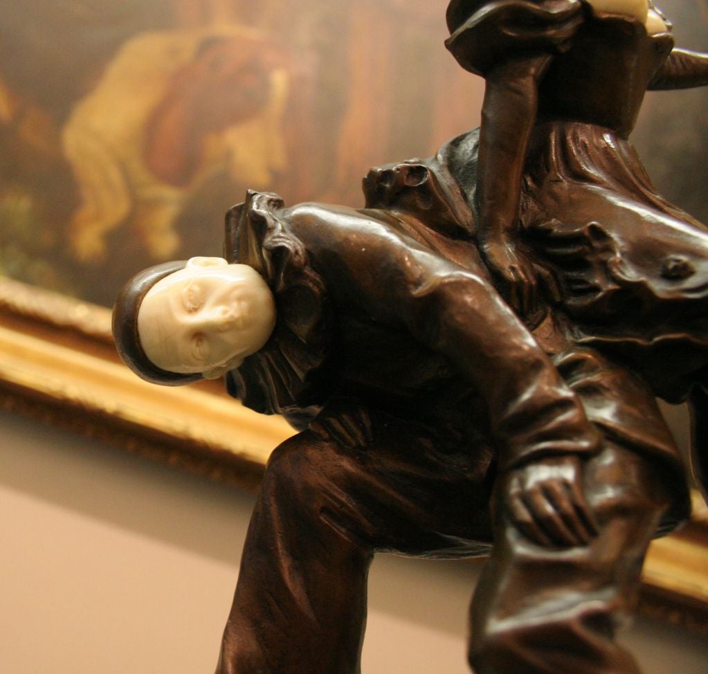 20th Century Peter Tereszczuk's Pierrot and Dancer