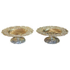 Pair of Compote/Candy Dishes by Theodore B. Starr