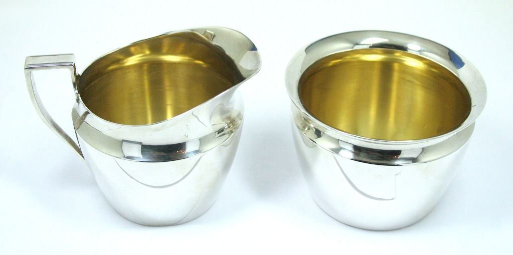 Tiffany & Co Sterling Sugar and Creamer Pattern #22350