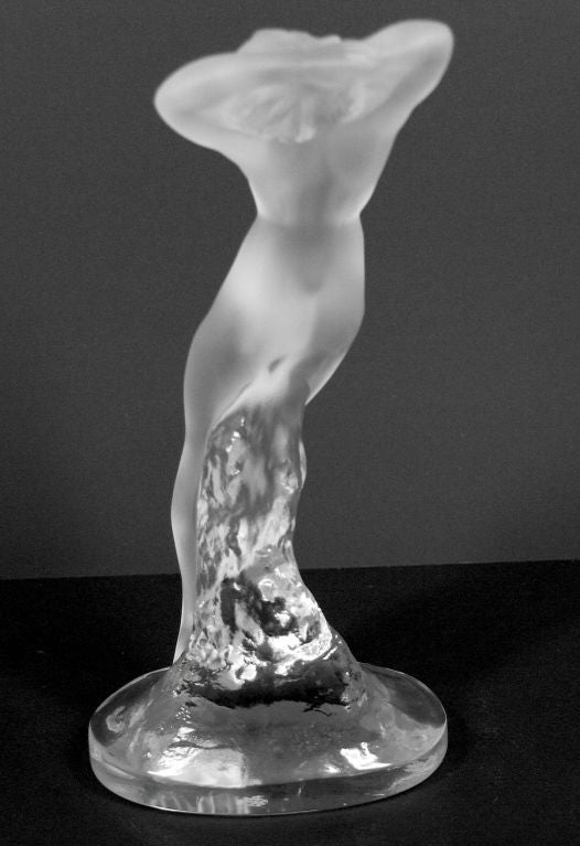 Lalique Crystal Danseuse Bras Leves Dans w Arms Up 11908 2