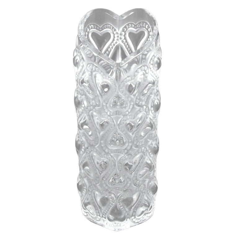 Lalique Amour Vase