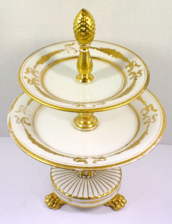 Tiered Porcelain Server