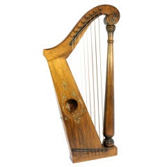 Vintage Harp music box