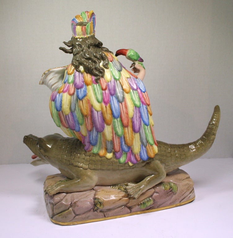 19th Century Meissen's America from the Continent Series