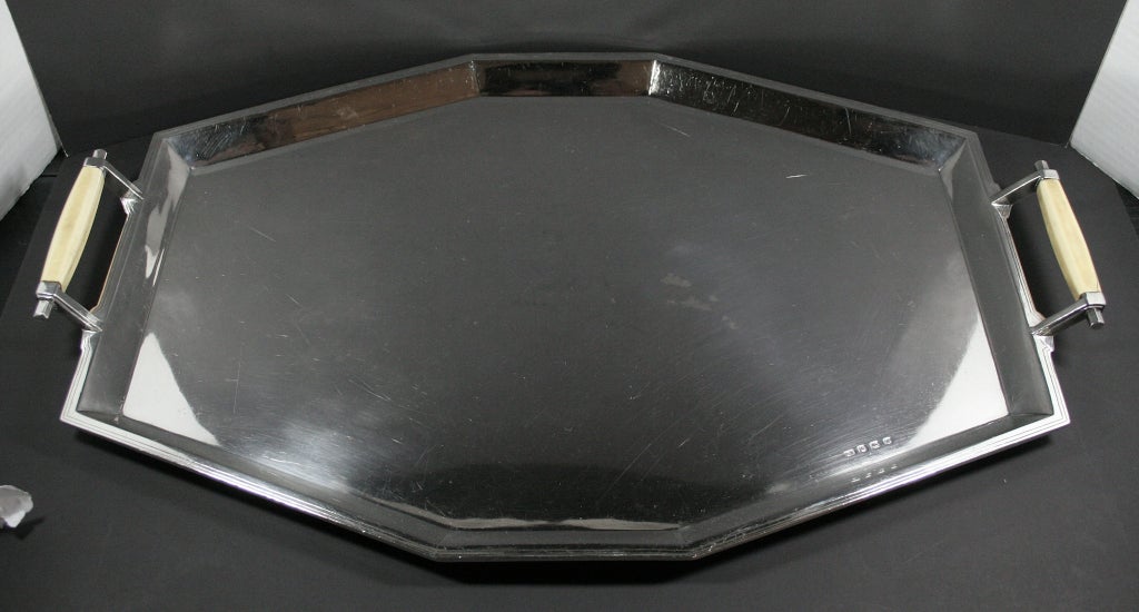 Art Deco Sterling Tray