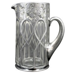 Silver Overlay pitcher