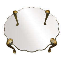 Bagues Style Coffee Table With Gilded Bronze Legs Bagues Style Coffee Table With Gilded Bronze Legs