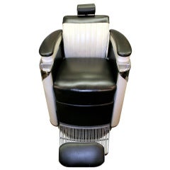 Retro Koken President Barber Chair
