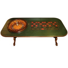 Vintage George Mason Roulette Table