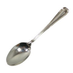 Set of 6 Sterling Demitasse Spoons