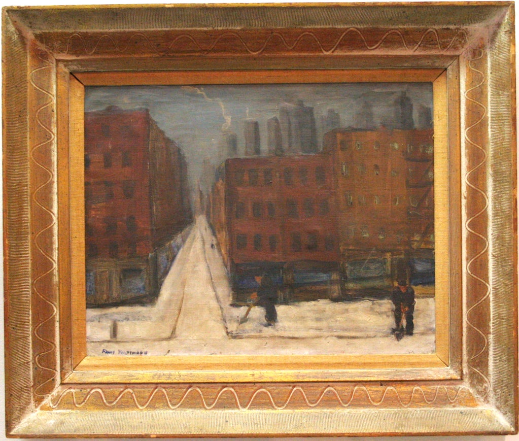 Fanny Holtzmann Oil on Canvas