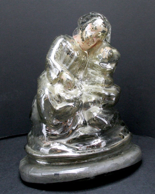 Mercury Glass Figure