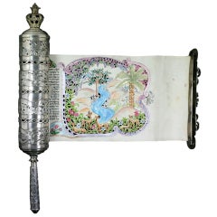 Psalm of Psalm in Silver Container