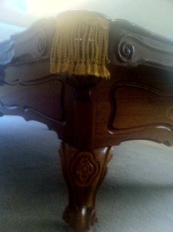 Fantastic Jewel Encrusted Billiard Table owned by David Brenner In Good Condition In New York, NY