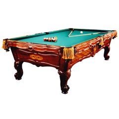 Vintage Fantastic Jewel Encrusted Billiard Table owned by David Brenner