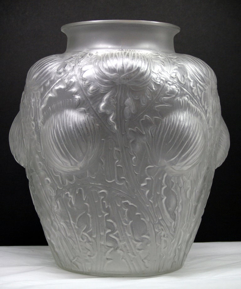 Rene Lalique Vase For Sale at 1stDibs