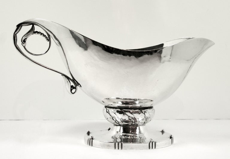 Georg Jensen Sterling Silver Gravy Boat
