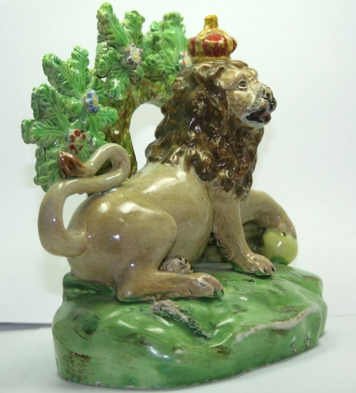 The Lion & The Unicorn by Staffordshire 3