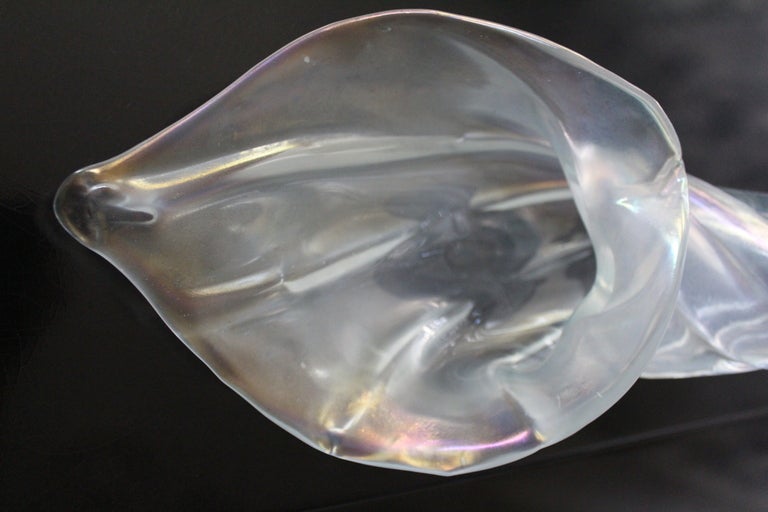 20th Century Barovier Murano Cornucopia Vase / Dish