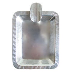 Hand Crafted Sterling Ash tray by Marcus & Co. NYC