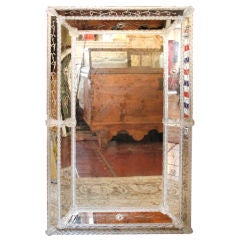 Vintage Italian Venetian mirror