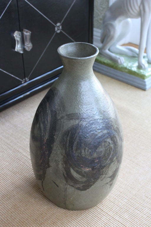 Beautiful Italian ceramic urn, very substantial in look and weight.