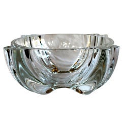 Signed Barbini Murano Oggetti Glass Bowl