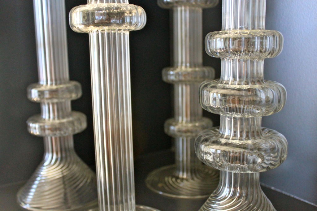 Hand Blown Italian Candlesticks