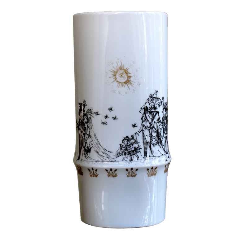 Rosenthal Wedding March Vase by Peynet