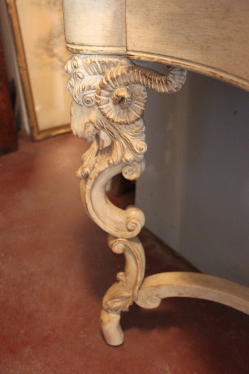 Rams Head Console Table