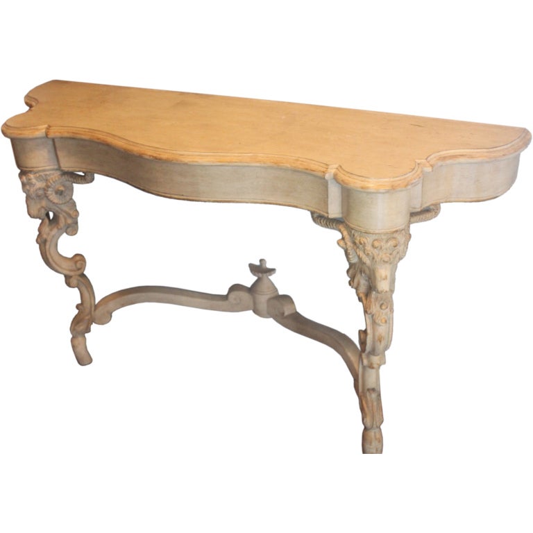 Rams Head Console Table