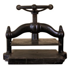Antique cast iron Book Press