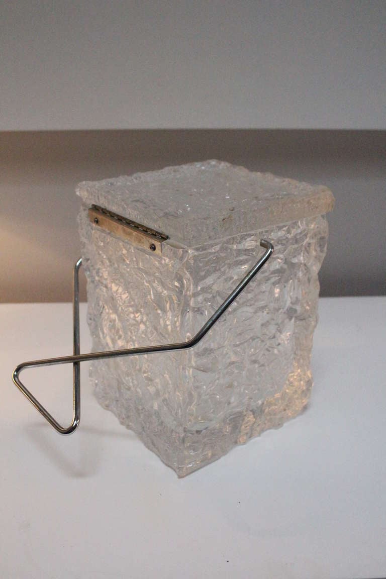 American Lucite Ice Bucket by Wilardy