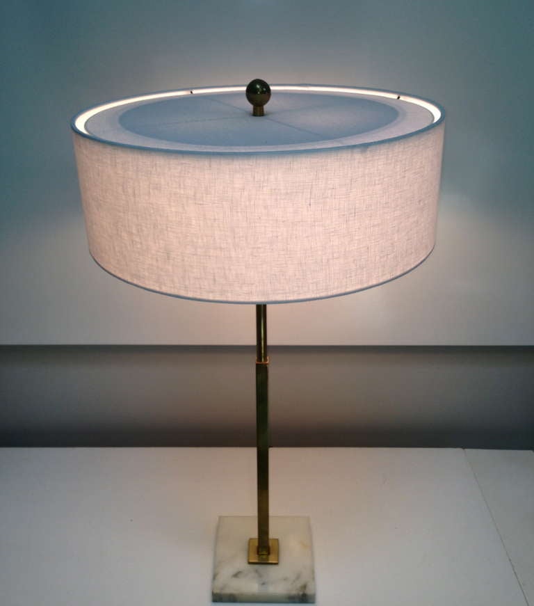 Vintage Mid Century Modern Stiffel Table Lamp For Sale at 1stDibs