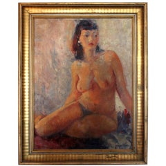 Nude Female oil painting
