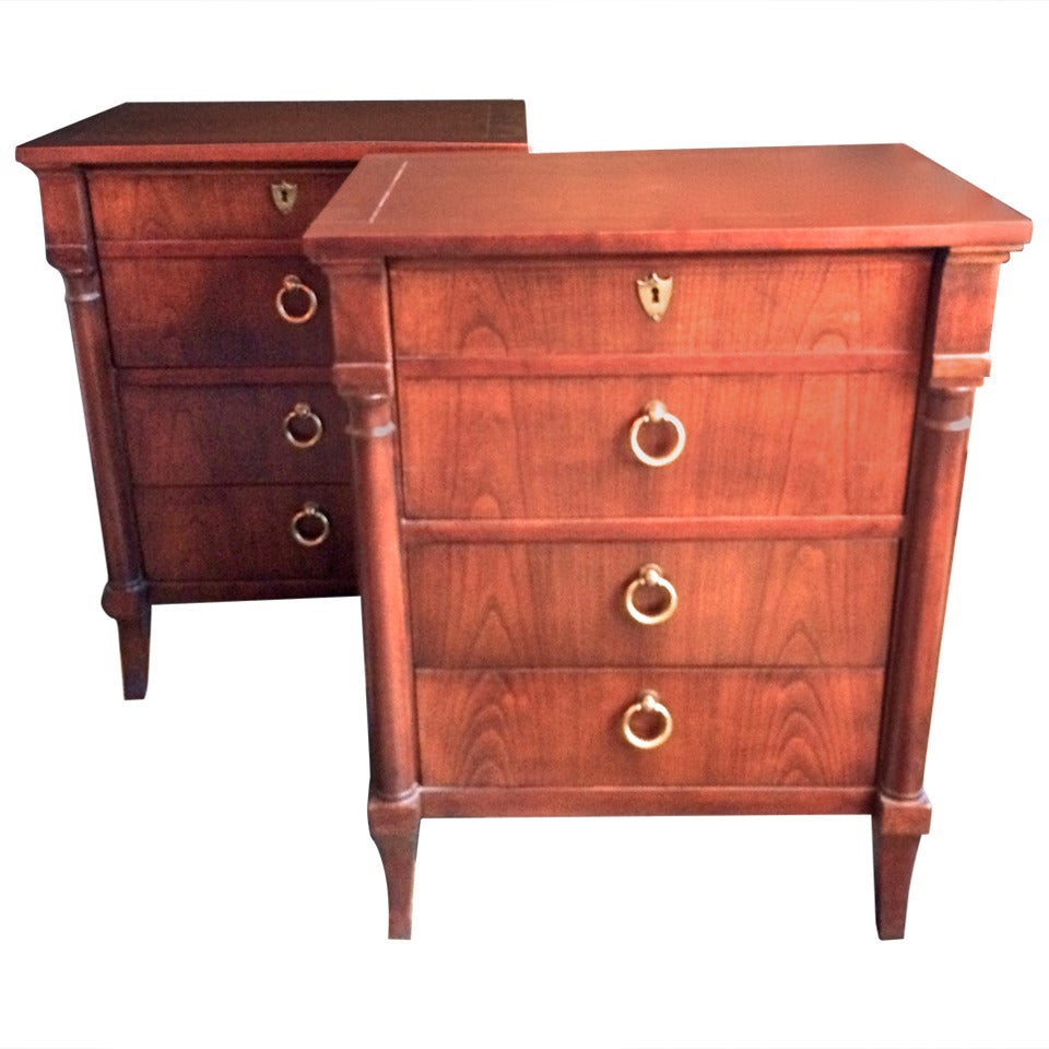 Pair of Baker Nightstands Arbus Inspired