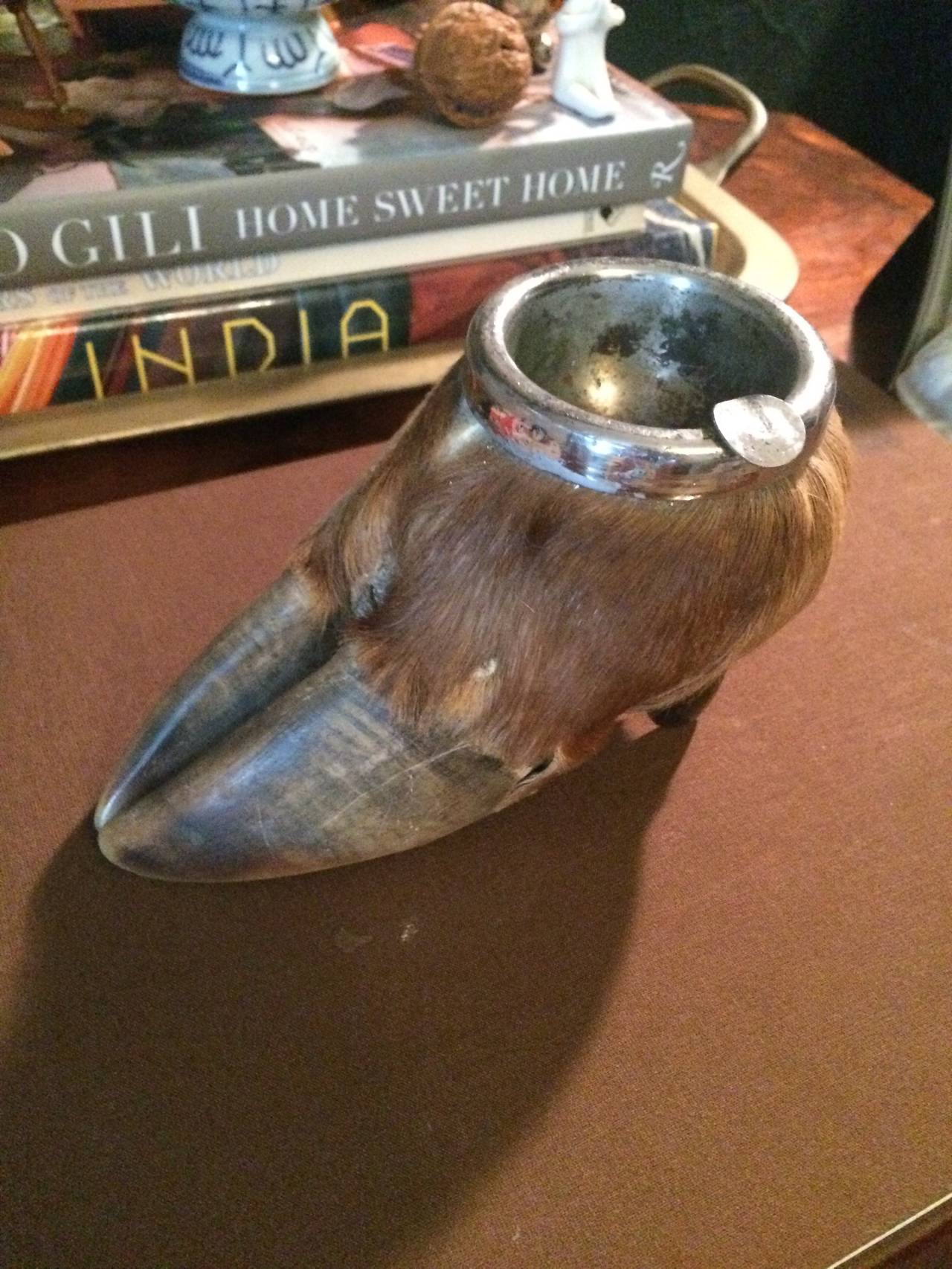 deer hoof ashtray