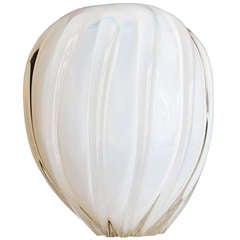 Murano Opalescent Glass Vase