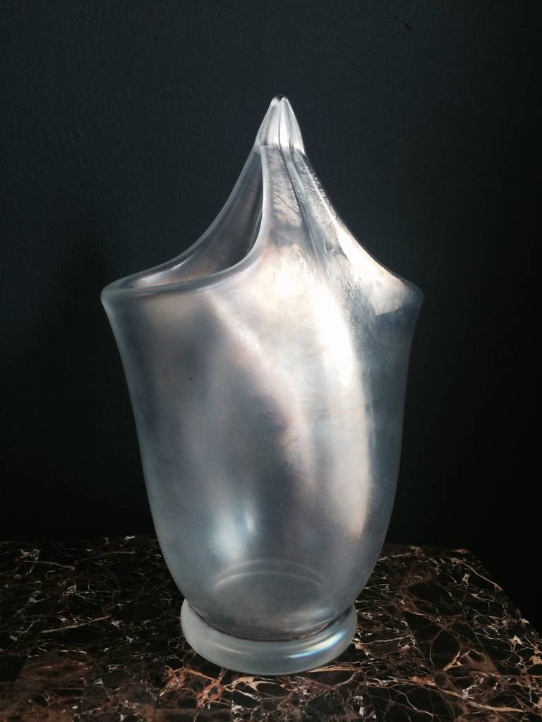 Ercole Barovier Toso Signed Opaque Translucent Vase 4
