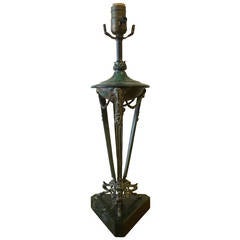 Bronze Table Lamp by Lyle & Umbach