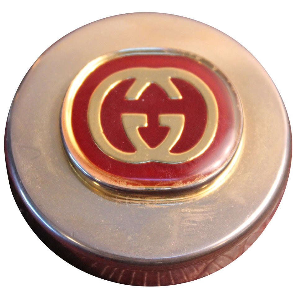 Vintage Gucci Brass Paper Weight