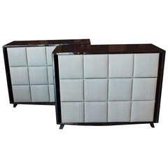 Pair Deco Chests by Gilbert Rohde for Herman Miller
