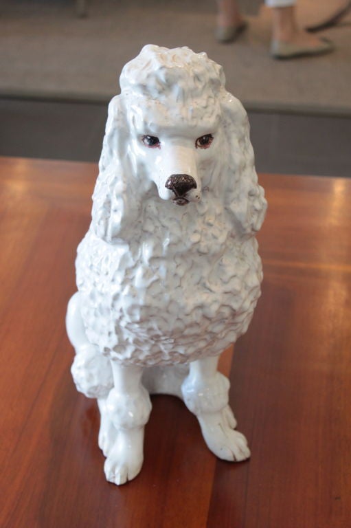 Life size Ceramic Poodle