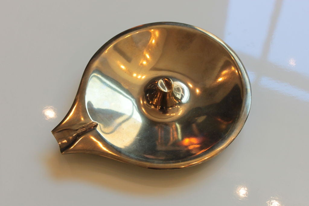 Italian Brass Ash Tray