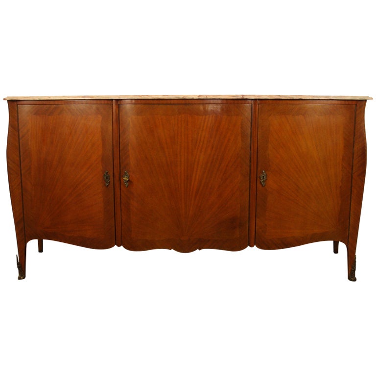 French Art Deco Transitional Louis XV / XVI Buffet at 1stdibs