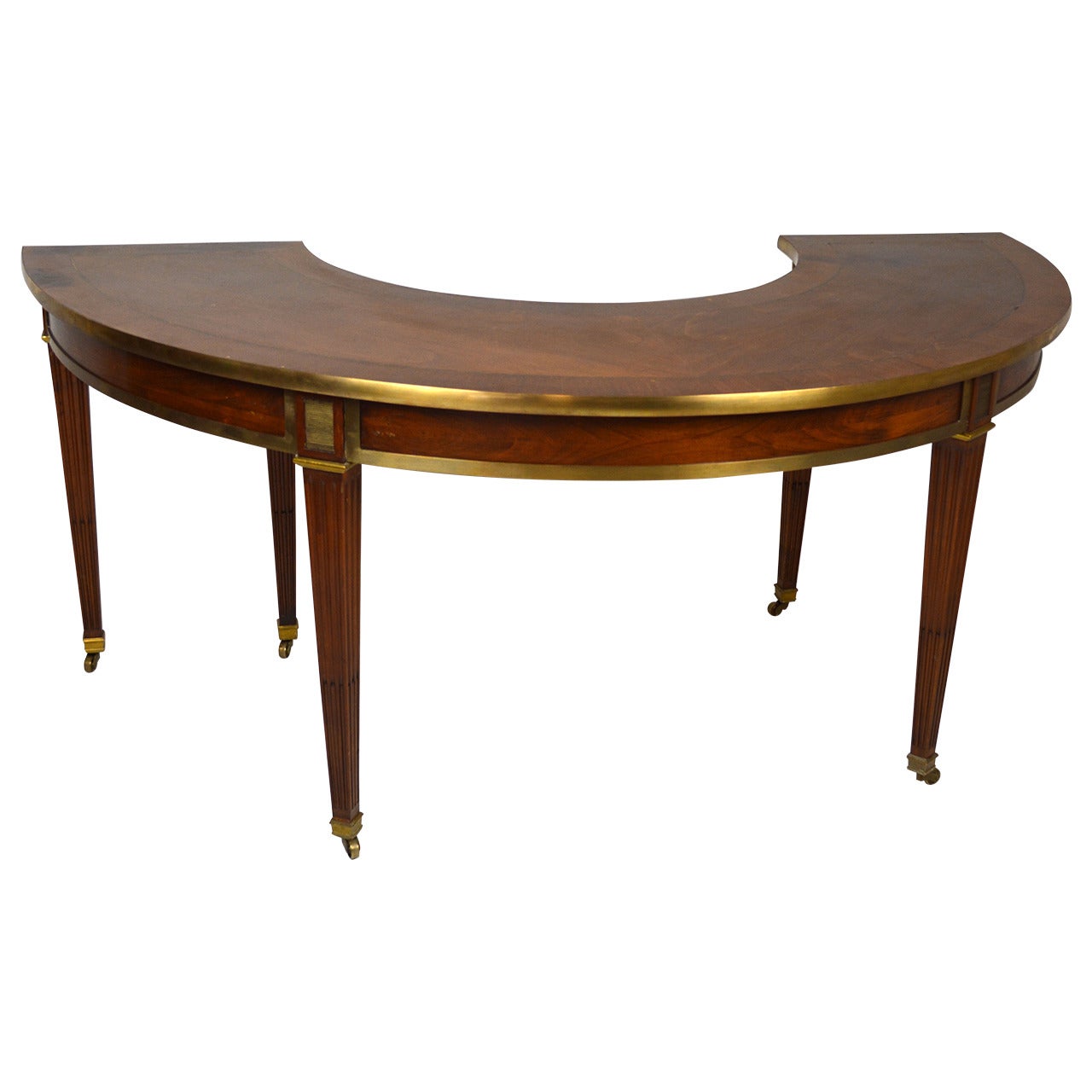 Elegant Neo-Classical Style Hunt Table or Desk